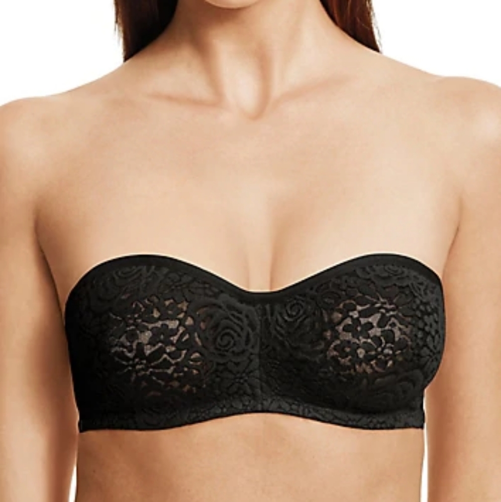 Wacoal Halo lace strapless bra
